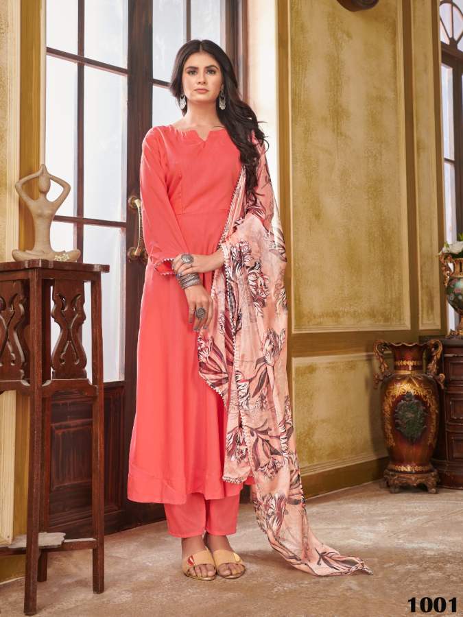 Aayaa 1 Fancy Ethic Wear Masleen Printed Latest Ready Made Collection